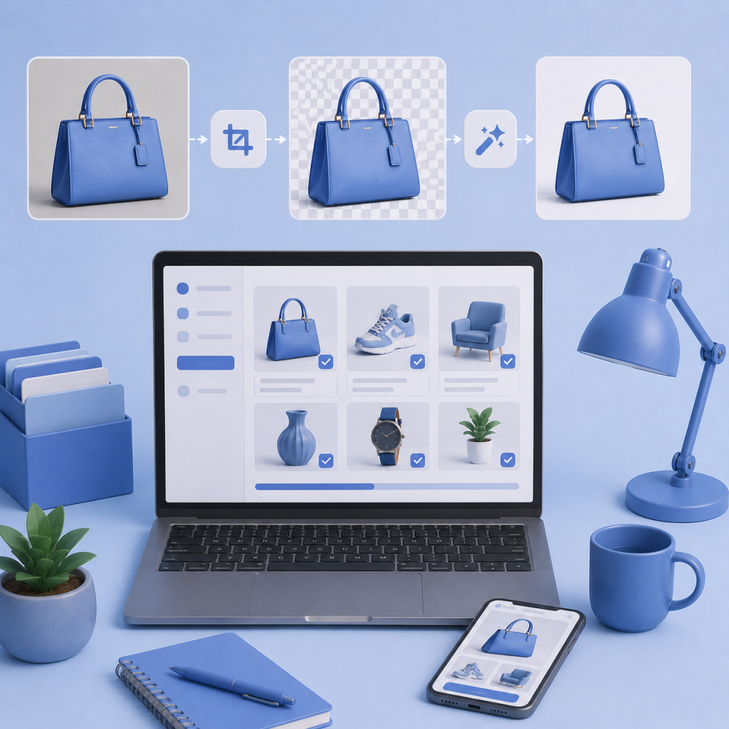 Services image editing automation
