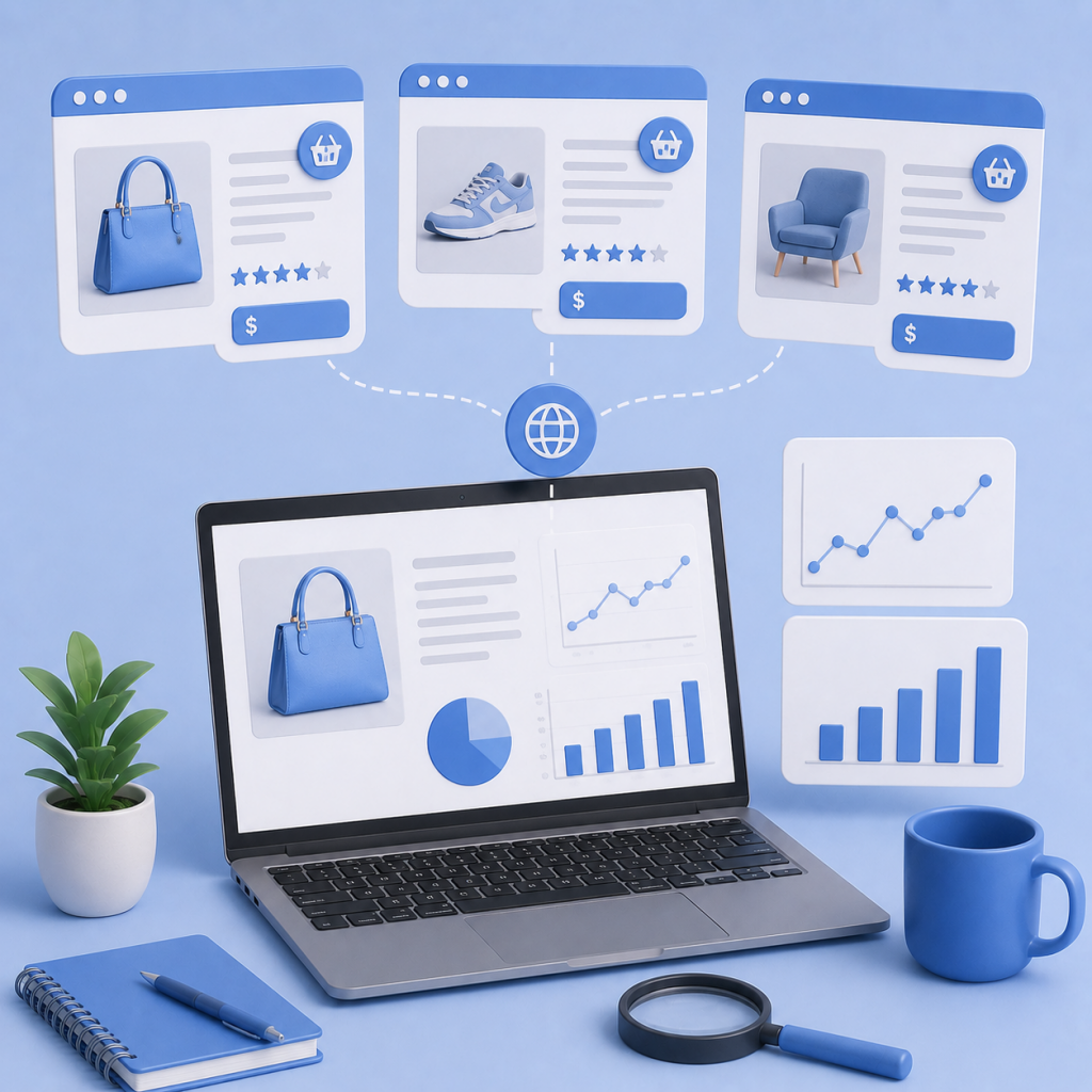Services web scraping & competitor analysis