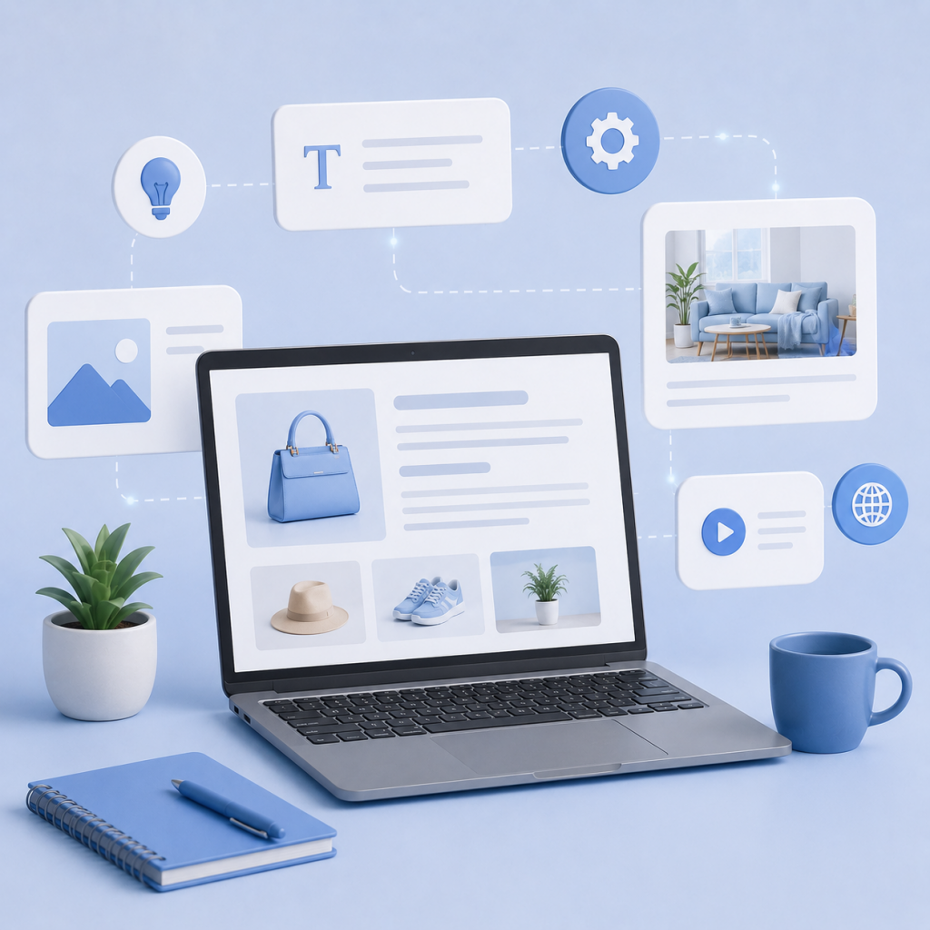 Services blog content generation